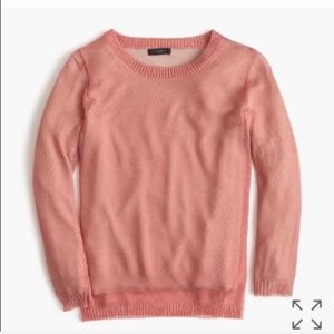 J. Crew Collection Copper Metal Twist Sweater NWT